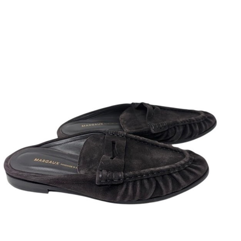 Margaux The Astor Loafer Mules Women's‎ Brown sz 37.5 M (US 7.5)